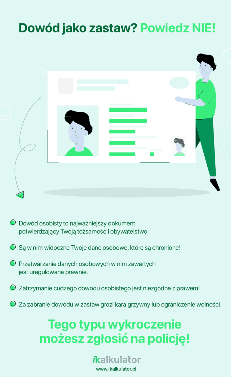 Czy ksero/skan dowodu osobistego jest legalny? ikalkulator